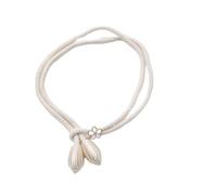 MZYFDC Fermatende in Corda di Cotone Cordon d'embrasse de Rideau Ajustable, Attache en Coton avec Pince, Sangle Fronce for Rideaux et décoration intérieure(Off-White)