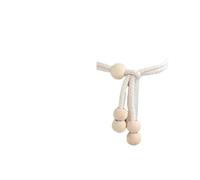 MZYFDC Fermatende in Corda di Cotone Lot de 2 Attaches Rideaux minimalistes et Modernes, Boules suspendues, Rangement en Corde Coton Faite Main, décoration for Salon Chambre