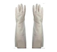 MZYFDC Gants De Vaisselle En Caoutchouc Acid And Alkali Resistant Kitchen Clean Tools Waterproof Dishwashing Rubber Nitrile Gloves No Deformation(Color2,S(7))