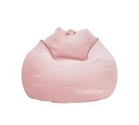 MZYFDC Housse De Pouf Housse de Pouf Confortable, Lavable et Amovible, Respirante et Douce for canapé-lit.(Pink,100-120cm)