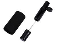 MZYFDC Mini Pompe à vélo 2 en 1, gonfleur CO2, Outil de réparation pneus tubeless, valves Presta et Schrader pour Basketball, Football et Volleyball