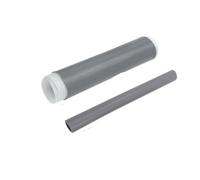 MZYFDC Poignée de casserole isolée thermiquement, manchon en silicone anti-brûlure caoutchouc for divers ustensiles cuisine Pour PoignéE De Casserole(Grey-M)