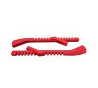 MZYFDC ProtèGe Lames pour Patins à Glace 1 Paire de Couvre-Lames de Patins à Glace réglables for éviter Les Perforations(Red)