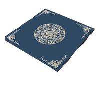MZYFDC Tapis De Mahjong Tapis de Jeu de société épais et insonorisé 80x80cm, Couverture silencieuse for Mahjong Poker Tarot, Nappe antidérapante et résistante à l'usure(G 80X80CM)