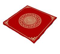 MZYFDC Tapis De Mahjong Tapis de Jeu de société épais et insonorisé 80x80cm, Couverture silencieuse for Mahjong Poker Tarot, Nappe antidérapante et résistante à l'usure(B 80X80CM)