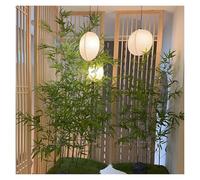 MZZKFC Bambou Plante Artificielle Clôture Artificielle en Bambou Plus D'intimité, Hauteur Libre, Simulation Commerciale 1,2-2,5m, 10 100 Paquets De Fausses Plantes Pot(60 Sticks,1.8m/70.9 inch)