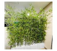 MZZKFC Bambou Plante Artificielle Lot de 100 Bambous Artificiels De 2.5m, Plantes Artificielles avec Feuilles Réalistes, Plantes Artificielles Imperméables pour Plus D'intimité(40 Poles,210cm/6.9ft)