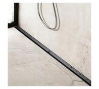 MZZKFC Siphon de Sol Invisible Siphon De Sol Invisible, Siphon De Salle De Bain avec Filtre À Cheveux Amovible Et Cartouche Filtrante À Fermeture À 90°(Gray,7.9 in L x 3.1 in W)