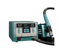 MZZYG Station de Fer à souder Station De Soudage À Air Chaud sans Plomb, Affichage Numérique Intelligent, Station De Reprise 1500 W for Réparation De Puces PCB De Téléphone(Hot air)