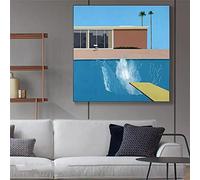 N/Ａ Impressions décoratives sur Toile Bigger Splash Peinture Toile Affiches Mur Art Image for Living Room Decoration Unframed-60x60cm
