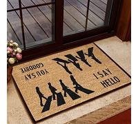 N/Ａ Paillasson Interieur Tapis d'entrée Beau Design I Say Hello You Say Goodbye Paillasson Home Decor Decoration Maison
