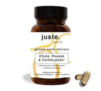 N°1 Cure cheveux anti chute et pousse - Stimule la croissance et renforce le cuir chevelu - Prévient la pertes- Contient du zinc, biotine, magnésium, cystine, MSM