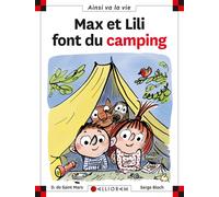 N°102 Max et Lili font du camping - Dominique de Saint Mars - Calligram - cartonné - Document jeunesse