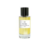 N°11 Flora | Collection Prestige edition Privée Rose Paris - Eau de Parfum Haut de Gamme - Made in France + Pochon Rose Paris