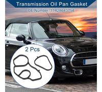 N°11428643758 Joint pour Carter De Transmission Pour Mini Cooper 2007-2015 / Joint pour Carter De Filtre À Huile Moteur / Durable / 2 Pièces