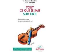 N°129 Tout ce que je sais sur moi G. Desmots-Desidées (Auteur)