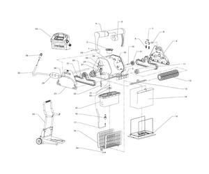 N°15 - Support sac robot Dolphin 2001