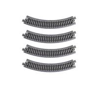 N 183mm 7" Radius Curve 45-Degree (4) (japan import)