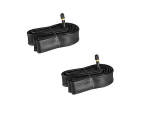 N°2 Chambres d'air Vélo Enfant/Fille 14" x 1.75-2.125 avec Valve America Schrader pour Pneus Vélo VTT Enfant, Noir