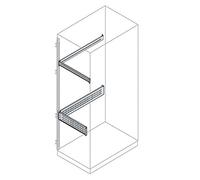 N.2 TR.FONDO H=100MM X PIASTRE L/P=400MM EB0440