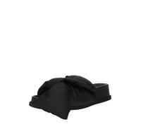 N°21 Pantoufle 'Flat' noir, Taille 36