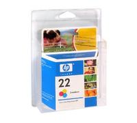 HP 22 cartouche d'encre trois couleurs authentique