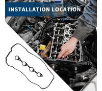 N°224412B000 Joint De Couvercle De Soupape Avec Joints De Bougie D'Allumage Pour Hyundai I20 2008-2015 / En Caoutchouc Durable / 1 Ensemble