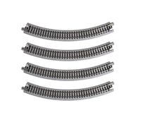 Neuf N Kato 20-100 Unitrack 24.8cmr R249-45 Courbé Piste 4 Pièces