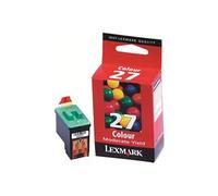 Lexmark Cartouche d'encre N°27 Couleur (Cyan/Magenta/Jaune) Original