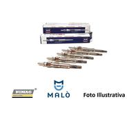 N° 4 Bougies Malo' Pour Toyota Avensis Corolla RAV 4 II 2.0 D-4D 85 Kw