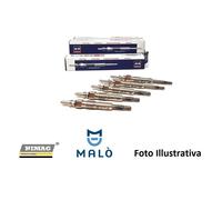 N° 4 Bougies Pour Fiat Ducato 230 2.5D 62 Kw 84 Hp