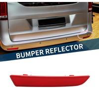 N°4478260140 Réflecteur De Pare-Chocs Pour Mercedes-Benz Metris 2016-2023 Réflecteur De Pare-Chocs Arrière Droit Marqueur Latéral En Plastique Durable 1 Pièce Rouge