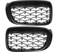 N° 51117338571/51117338572 Grille De Calandre Avant Pour Capot Avant Grille De Calandre Avant Pour Pare-Chocs Avant pour BMW X3 F25 2014-2017 Gauche Et Droite 1 Paire Noir.