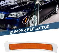 N°63147199627 Réflecteur De Pare-Chocs Pour Bmw 535I Gt 2010-2017 Réflecteur De Pare-Chocs Avant Gauche Marqueur Latéral En Plastique Durable 1 Pièce Jaune