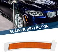 N°63147199628 Réflecteur De Pare-Chocs Pour Bmw 535I Gt 2010-2017 Réflecteur De Pare-Chocs Avant Droit Marqueur Latéral En Plastique Durable 1 Pièce Jaune