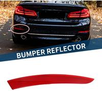 N°63147318557 Réflecteur De Pare-Chocs Pour Bmw 535I Gt 2014-2017 Réflecteur De Pare-Chocs Arrière Gauche Marqueur Latéral En Plastique Durable 1 Pièce Rouge