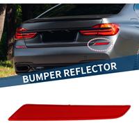 N°63148063198 Réflecteur De Pare-Chocs Pour Bmw 740I 2016-2019 Réflecteur De Pare-Chocs Arrière Droit Marqueur Latéral En Plastique Durable 1 Pièce Rouge