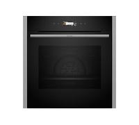 Neff N 70 B24CR71N0 four 71 L Noir, Acier inoxydable