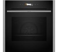 Neff N 70 B24CR71N0 four 71 L Noir, Acier inoxydable