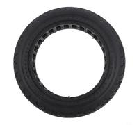 N° 9 F Series Pneu solide 10 x 2,125 conçu pour Xiao 4 Lite 2ème génération E-scooter tout-terrain Roue en caoutchouc Noir