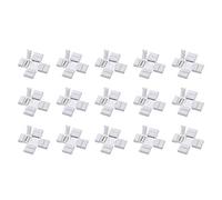 N/A 12mm 5P Croix Forme LED Connecteur de Bande Séparateur Rapide pour 5050 RGB 5 Conducteur Lumières de Bande 15 Pcs