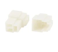 N/A 2 Pcs en Plastique 3 Broches Femelle Slot Socket Voiture Auto PSU Supply ATX Connecteur