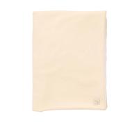 Couverture bébé en gaze de coton et polaire beige 75X100