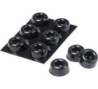 3M Bumpon SJ5009 noir 'Blister'= 6 pièces / Largeur : 22,3mm Hauteur : 10,1mm x1 morceau