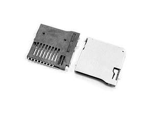 N/A 5 Pcs Spring Loaded Push/Push Micro SD Transflash Memory Card Socket Slot