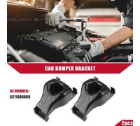 N¡ã 52115-04060 Support de Pare-chocs pour Toyota Tacoma 2005-2015, Avant Gauche Droite, Plastique Durable, 2 pcs Noir
