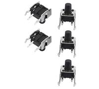 N/A 5Pcs 6mmx6mmx8mm Panneau PCB Interrupteur Tactile Tactile Momentary