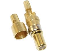 N/A à souder, à sertir Conec 131J30019X pour RG 179B/U - RG 187A/U doré 1 pc(s)