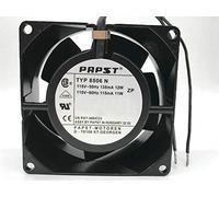 N+A All Metal High Temperature Fan for PAPST TYP 8506N 115V 12/11W,AC Fan TYP 8506N 8038 2Wire