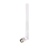 N/A Antenne WiFi Fold 8dBi RP-TNC mâle à Gain élevé 2,4/5,8 GHz Omni Direction pour antenne Bluetooth/Zigbee Type de Palette Blanche